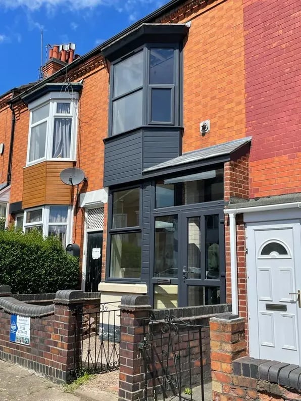 Full Frontage Transformation - Leicester Terraced House
