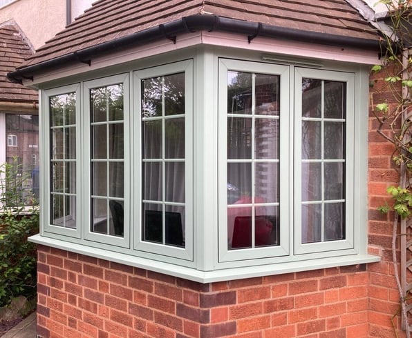 Double glazing bay window which has transformed the efficiency in the home